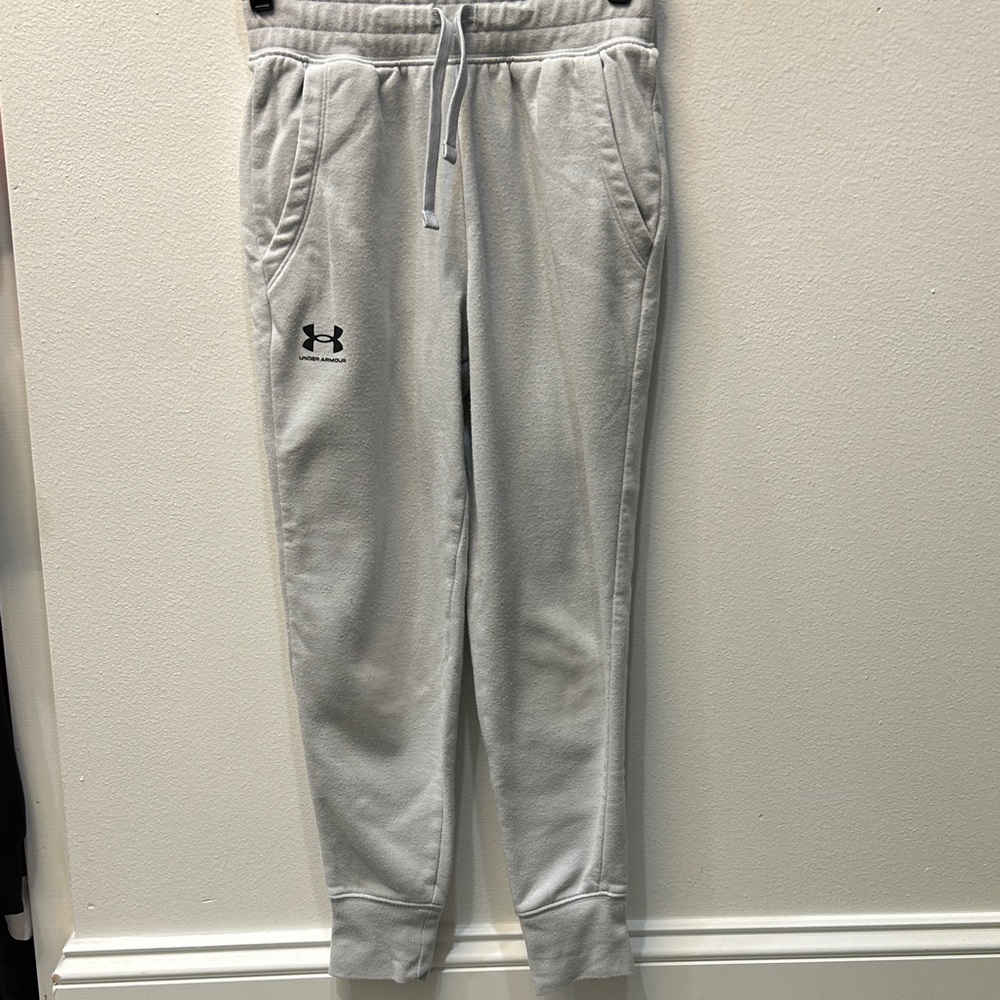 Under Armour Light Gray Sweatpants